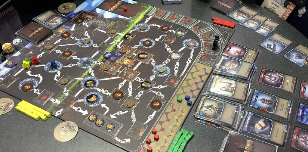 Clank is truly special, it works in pairs and trios making it one of the best 2-3 player board games out there!