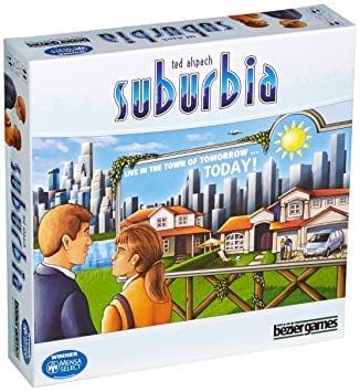 If you are looking for best 3 player board game building civilizations that are relatively light - Suburbia might be just the board game for you.