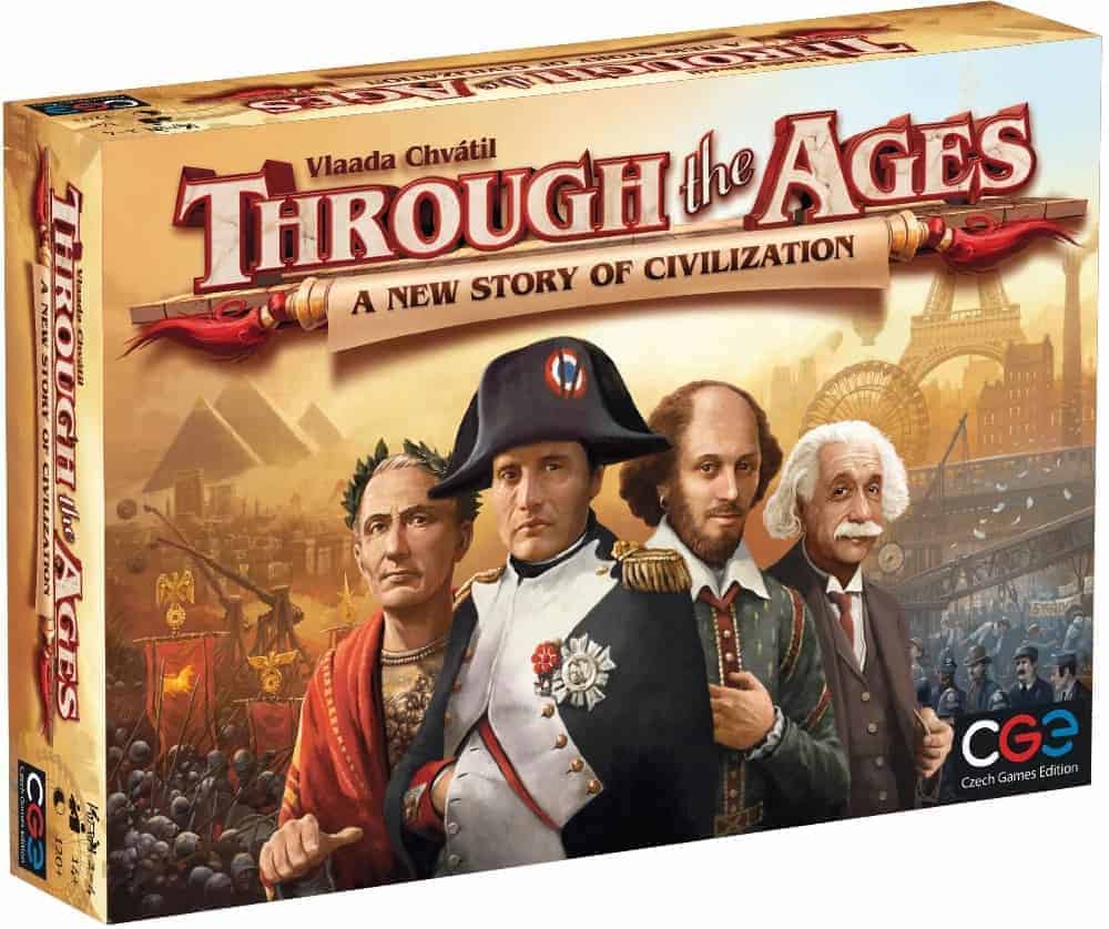 If I had to pick the best 3 player board game, it would easily be Through the Ages. Two players is too little, four make the board game too long. Three on the other hand is simply perfect!