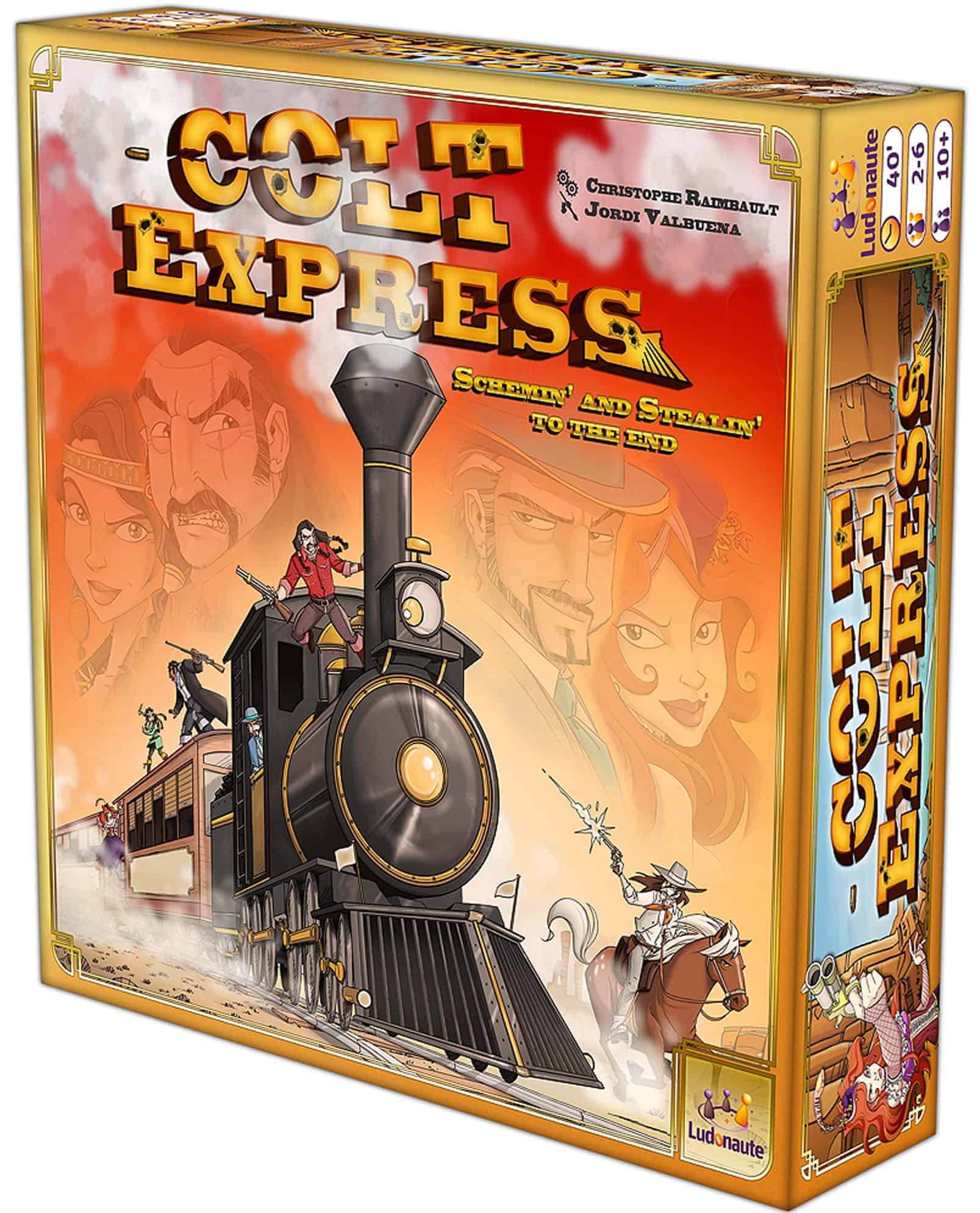 Colt Express is easy and extremely accessible, one of the best games for family with kids.