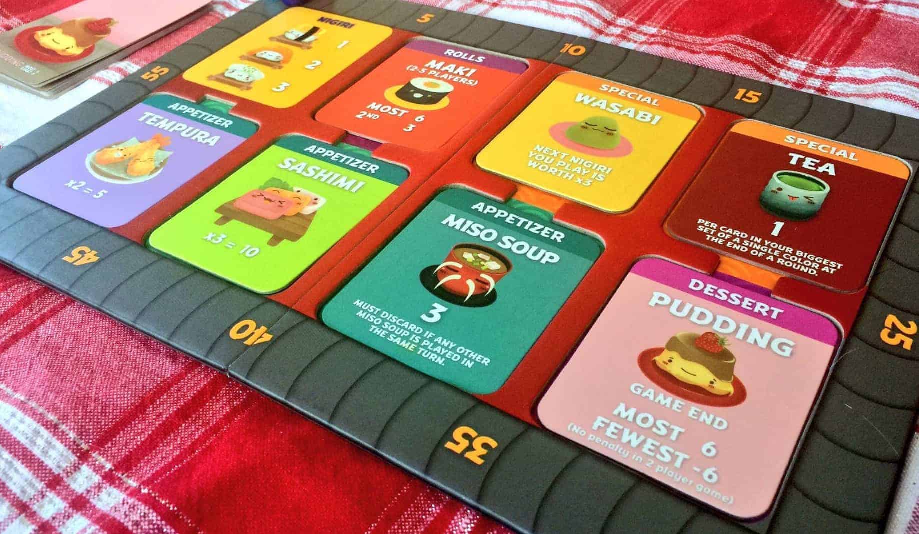 There is an endless amount of good family board games available, but cherry picking the top ones could be tricky. Sushi Go Party is an easy choice.