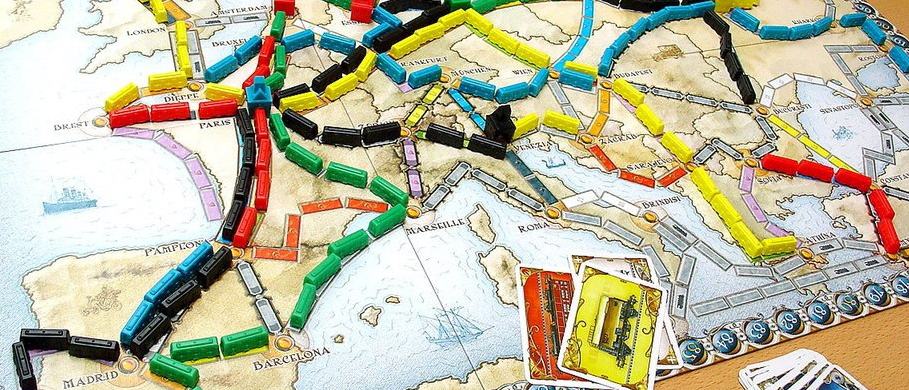 If I had to pick one best board game for family, it is likely to be Ticket to Ride.