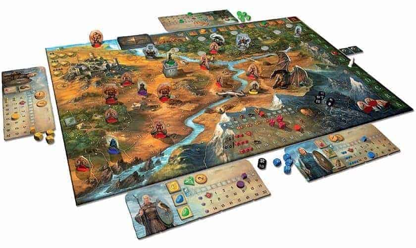 Legends of Andor is definitely in the list of the best fantasy board games 2018 has to offer.