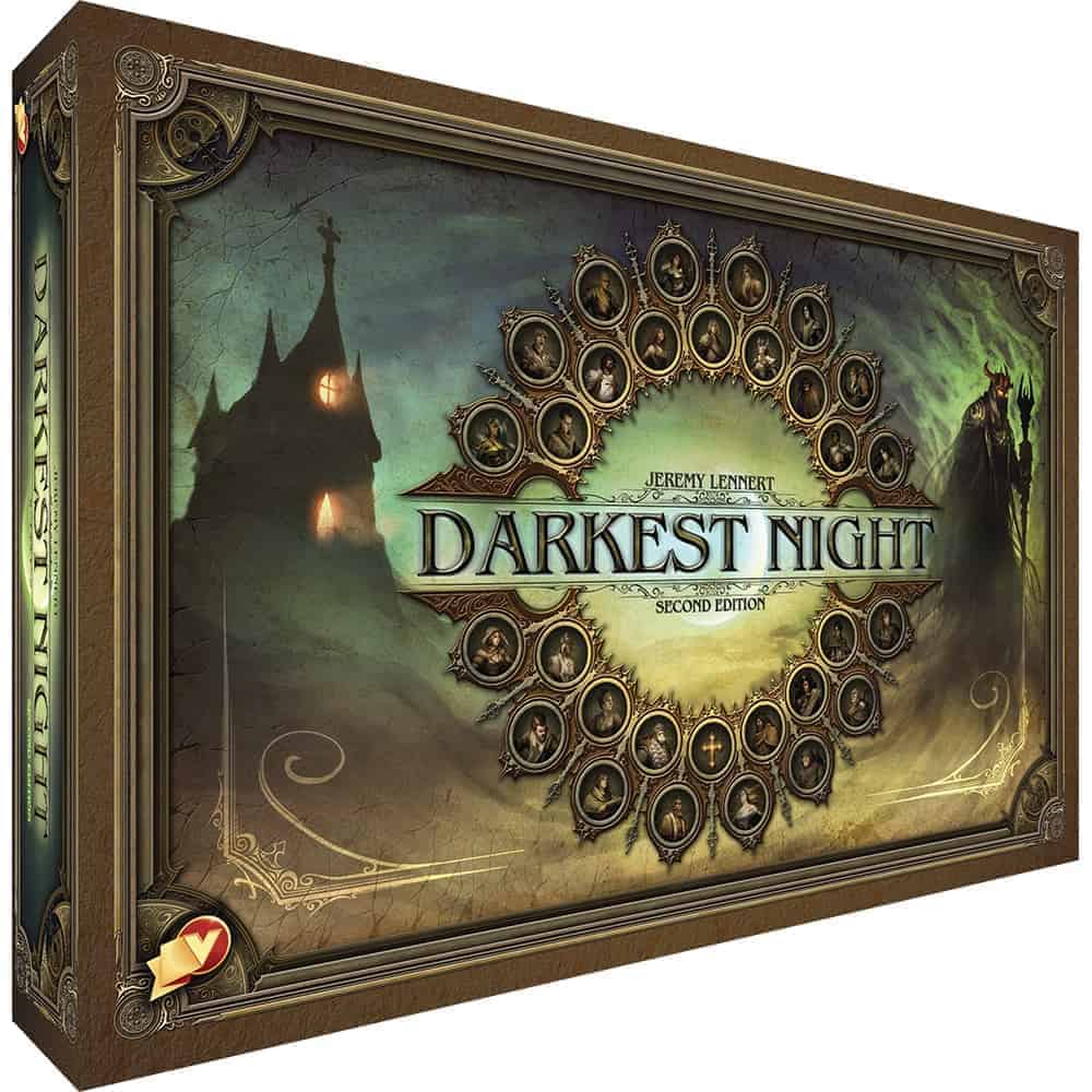 If horror is your thing, then Darkest Night is one of the best tabletop RPG board games we have played.