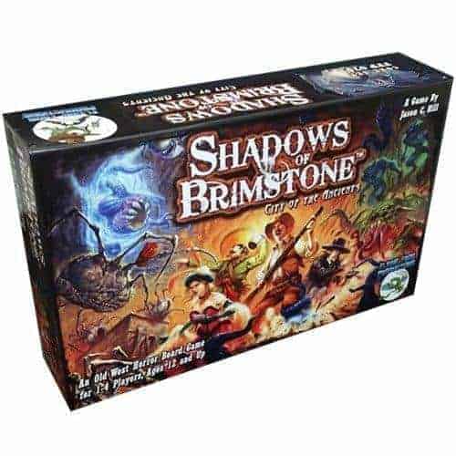 No RPG board games list would have been complete without Shadows of Brimstone - an all time favorite.