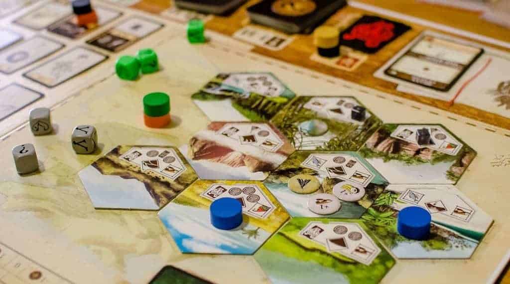 Robinson Crusoe is one of the top choices for single person board games, but it plays just as well with 2,3 or 4 players.