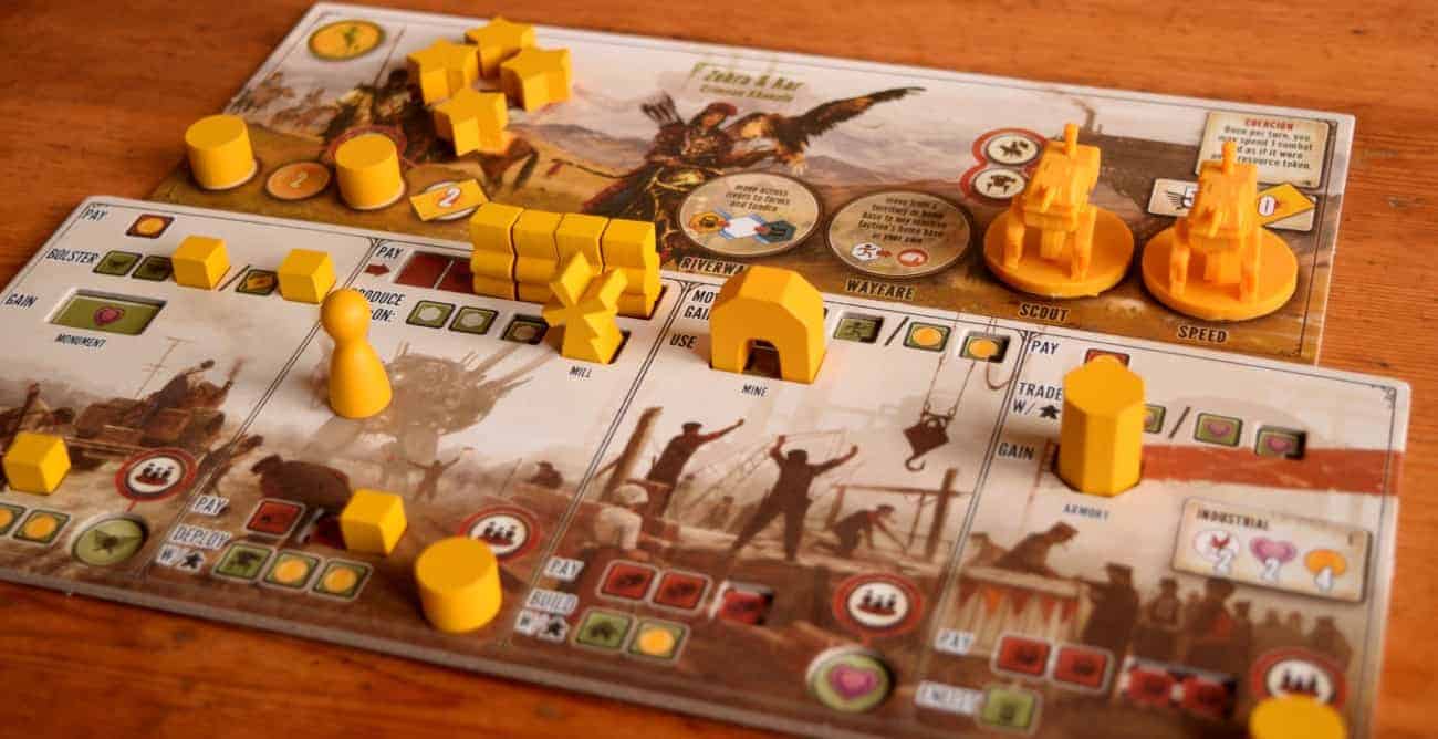 If Steampunk is your thing - Scythe is simply a remarkable one person board game.