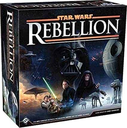 My personal favorite - star wars rebellion board game! It has everything I a need from an engaging, thematic and addictive boar game!