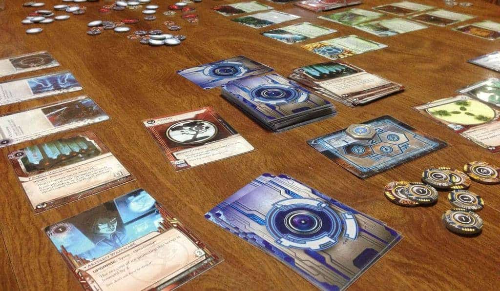 Working out the best 2 player board games is not easy as there are thousands of games, but Android: Netrunner is definitely one of them.