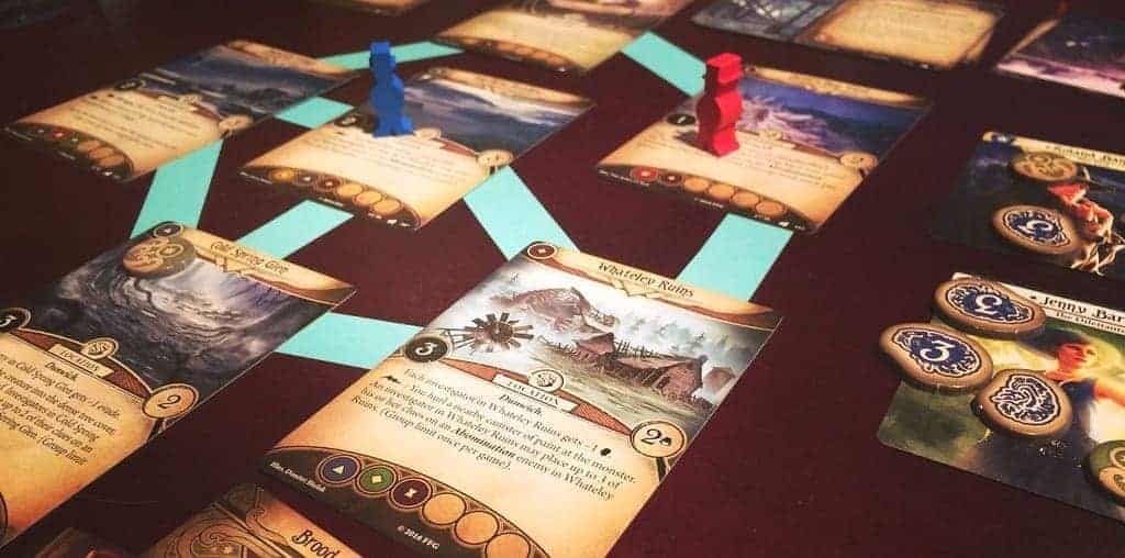 With an abundance of options, picking the best 2 player board games is tricky, but Arkham Horror made it to top 10 without questions asked.