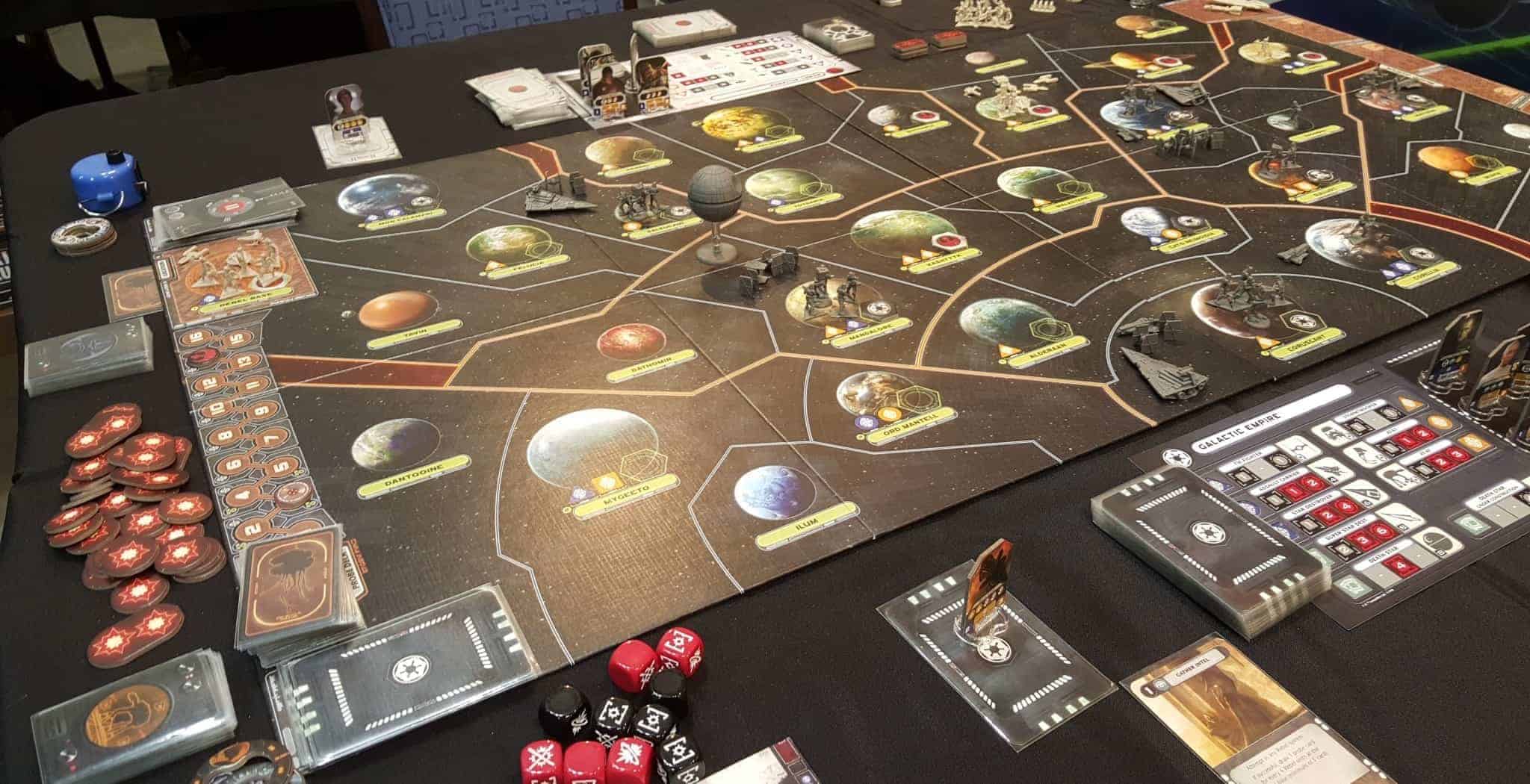 As one of the best 2 player strategy board games Star Wars: Rebellion is definitely a board game to consider.