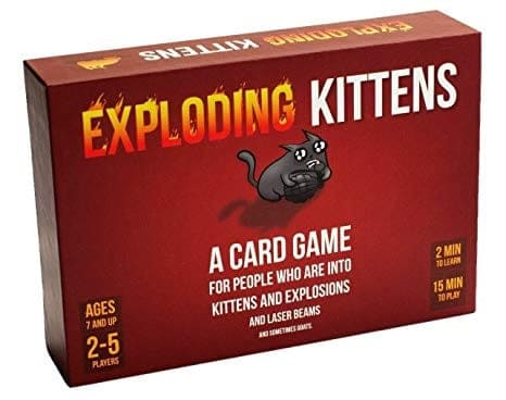 Exploding Kittens is the most funded card game on Kickstarter and an extremely popular game on Amazon