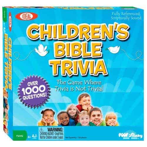 One of the best bible trivia board games for children out there