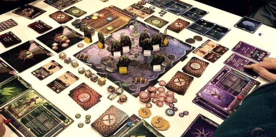 Although Gloomhaven is amongst the top single player legacy board games out there, it is better enjoyed in a consistent company of friends.