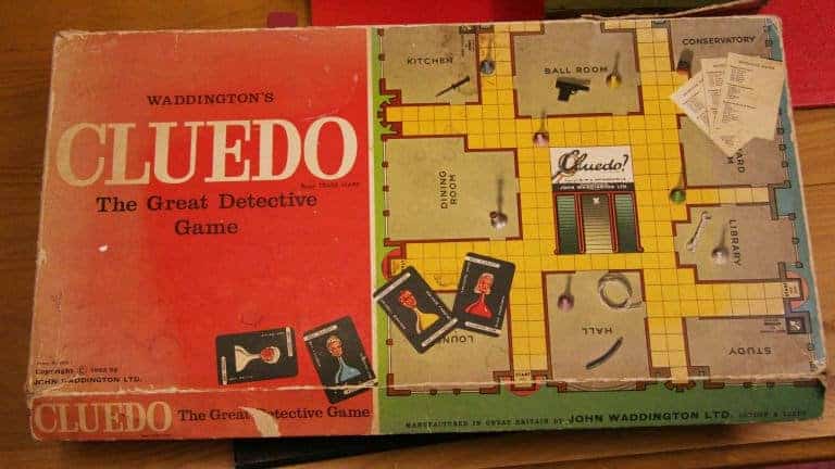game cluedo is modern invention about finding out who, where and with what has committed a crime