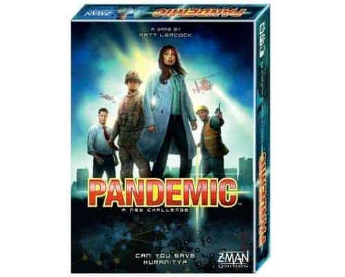 Pandemic by z-man games is one of the classic coop strategies out there