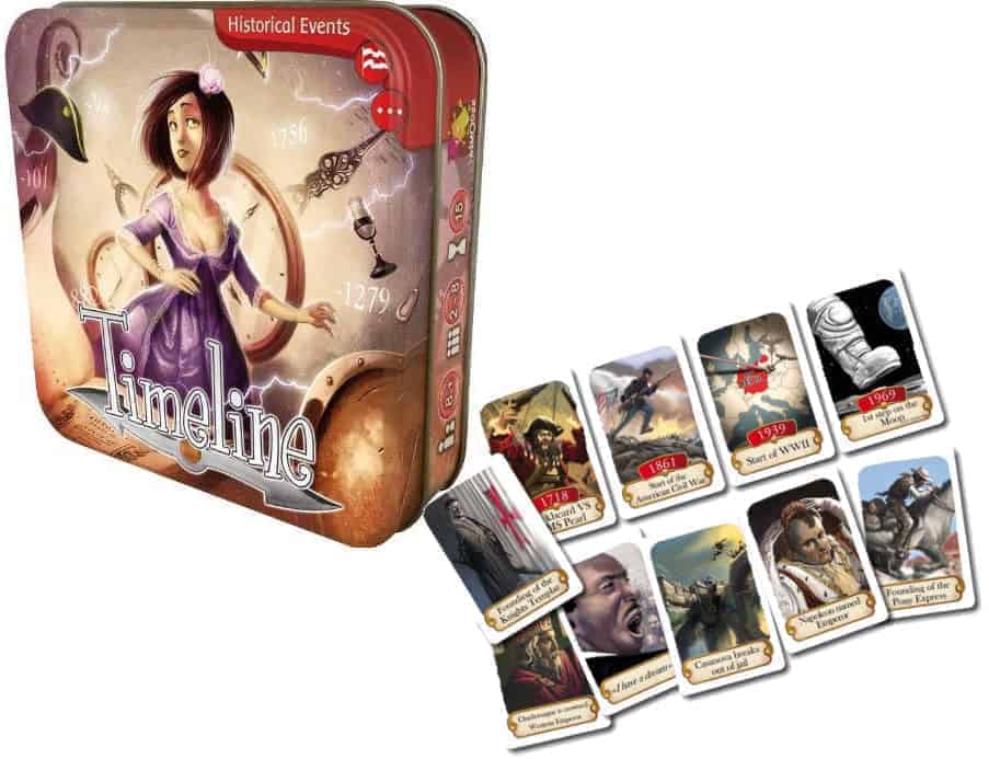 Timeline has introduced a fresh lineup of new trivia board games to the market.