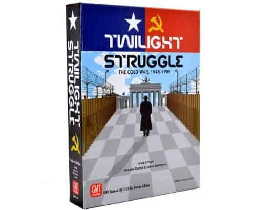 Twilight Struggle is the latest and our favorite 2 person version of the game