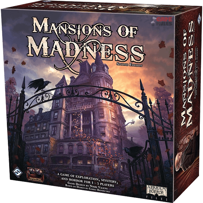 Mansions of Madness is thematic, engaging and one of the really good cooperative board games if you like mystery and horror.