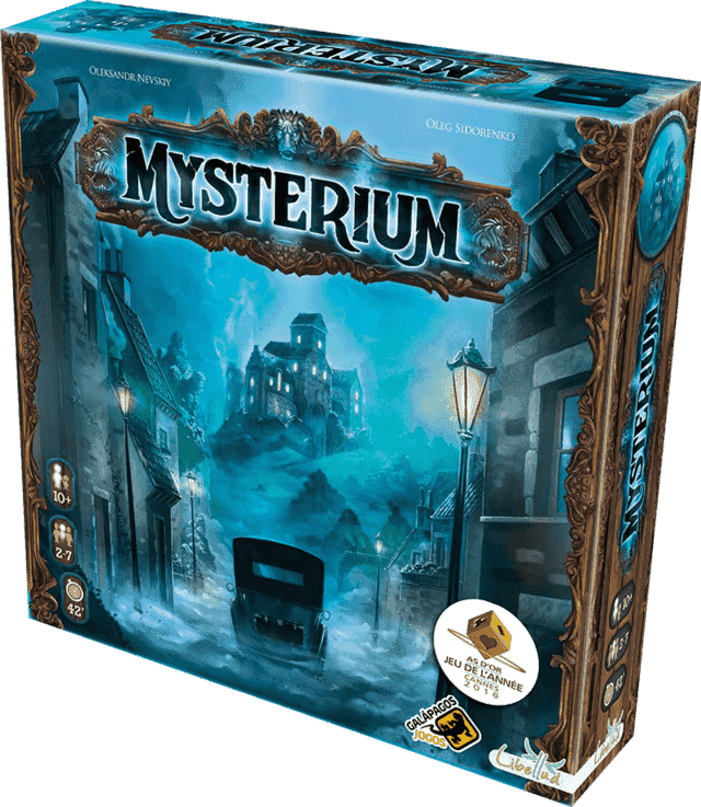 Looking for some quality family time and don't mind a little bit of mystery? Try Mysterium, it is one of the best cooperative experiences out there.