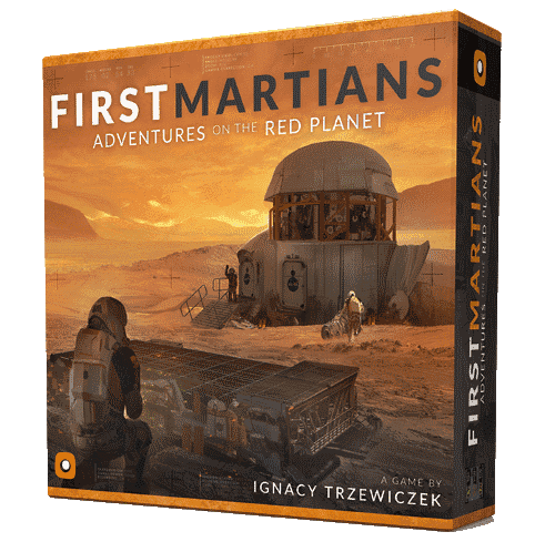  First Martians: Adventures on the Red Planet is amongst the best solo legacy board games you can buy