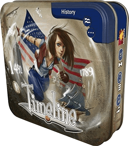 Timeline - american history trivia tabletop game