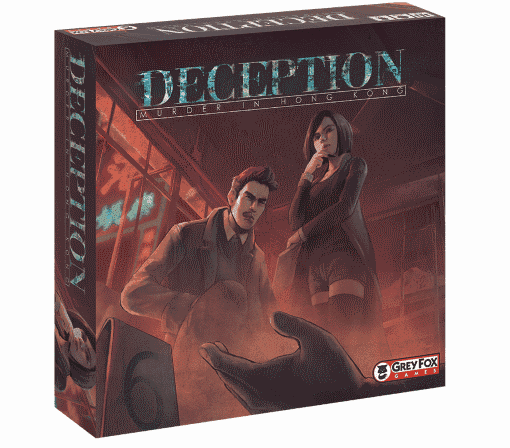 Deceptions is a great choice for family oriented tabletop party games if suspense is your thing